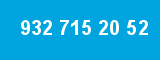 932 715 20 52 932 715 20 52